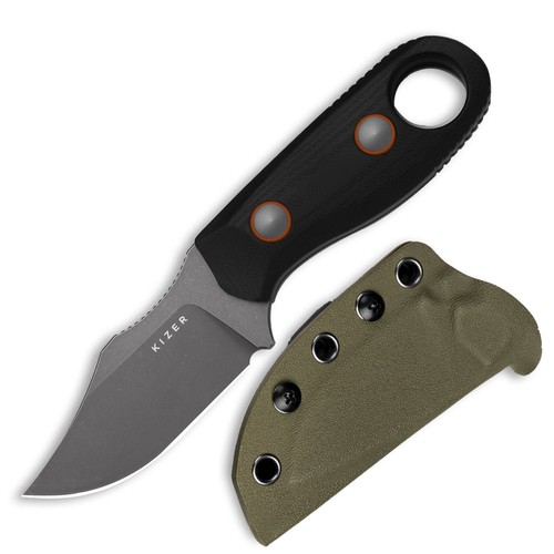 Kizer beaver black g10 - d2,